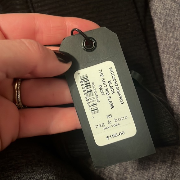 Rag & bone the knit rob flare pant XS NWT - Picture 7 of 8